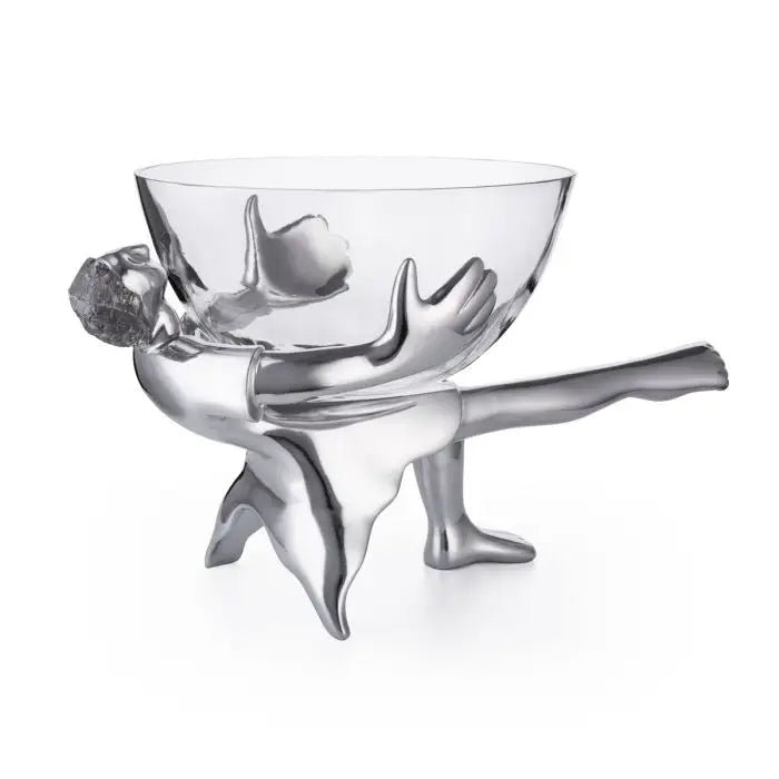 Glass Bowl & Stand